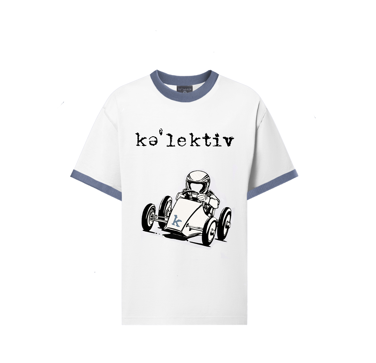 Kids WhiteGrand Prix Tee