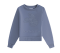 Kid's Blue Sweater With Embossed Bunny
