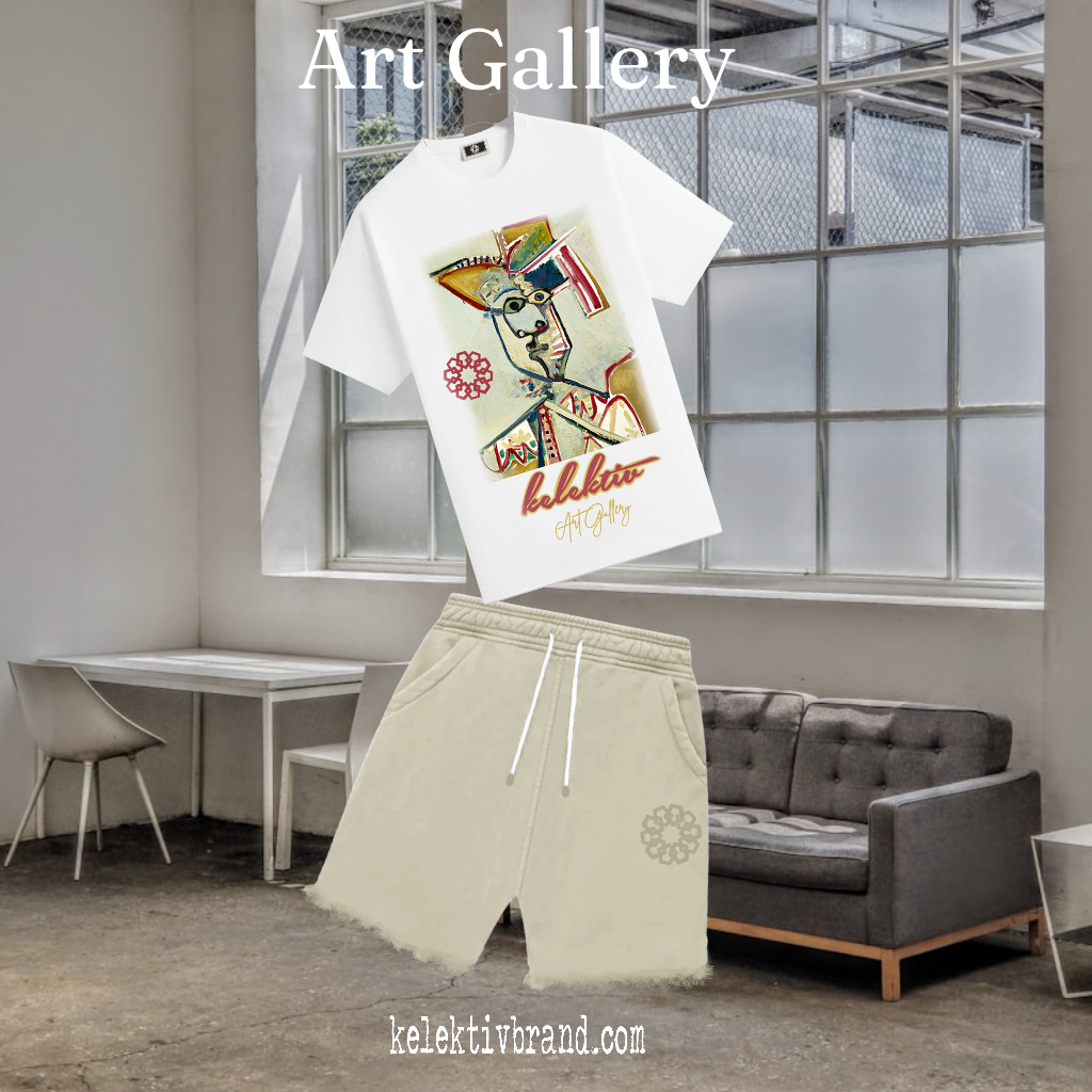 Abstract Gentleman Adult T-Shirt