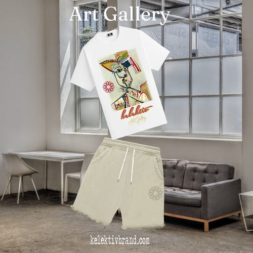 Abstract Gentleman Adult T-Shirt