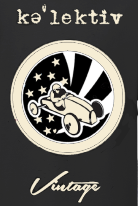 Kid's Black Vintage Soapbox Car Tee