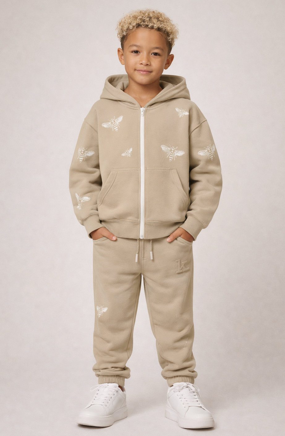 Kid's Muted Gold Jogger's