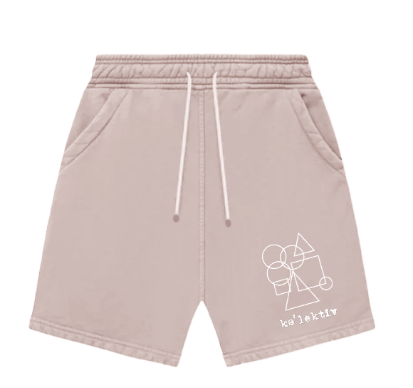 Geometric Print Adult Sweat Shorts