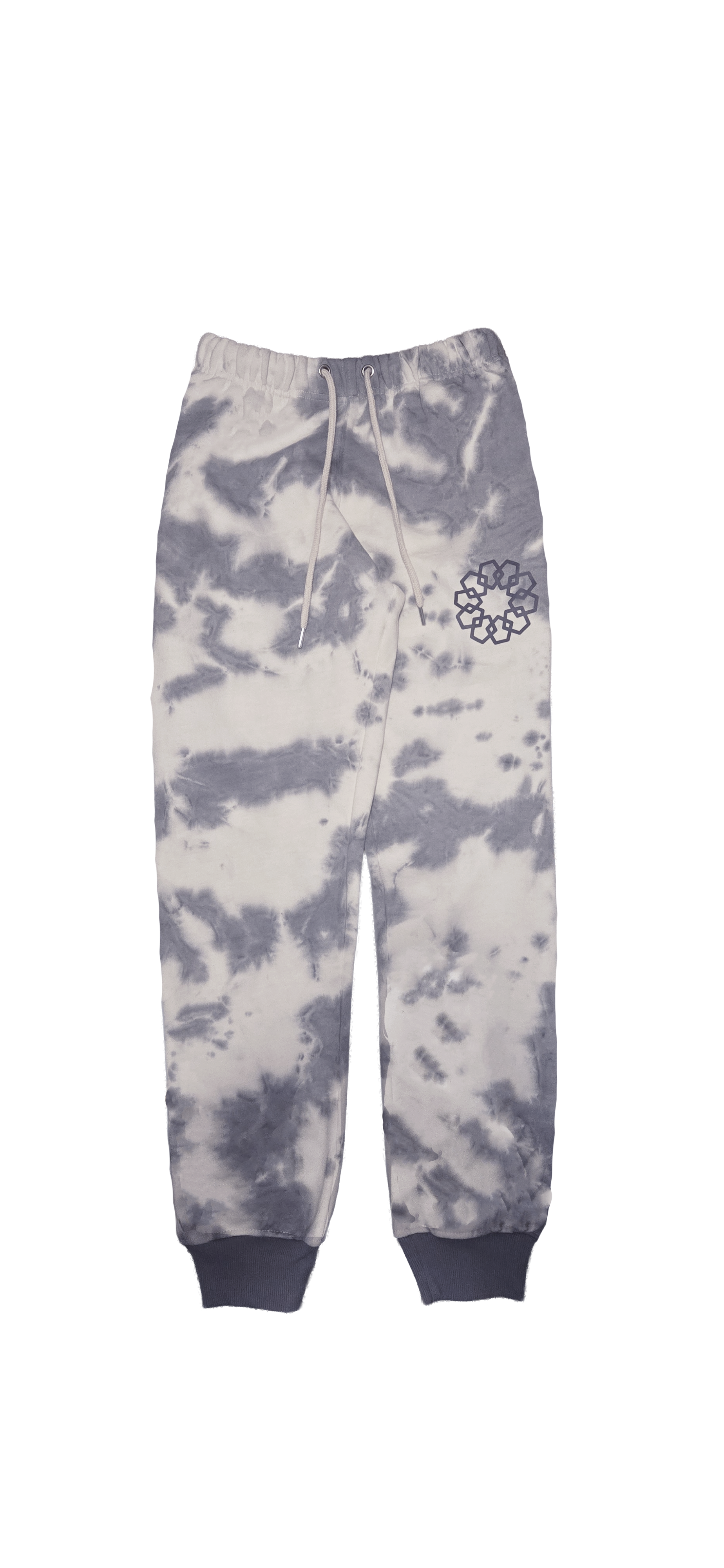 Adult Blue Acid Washed Joggers