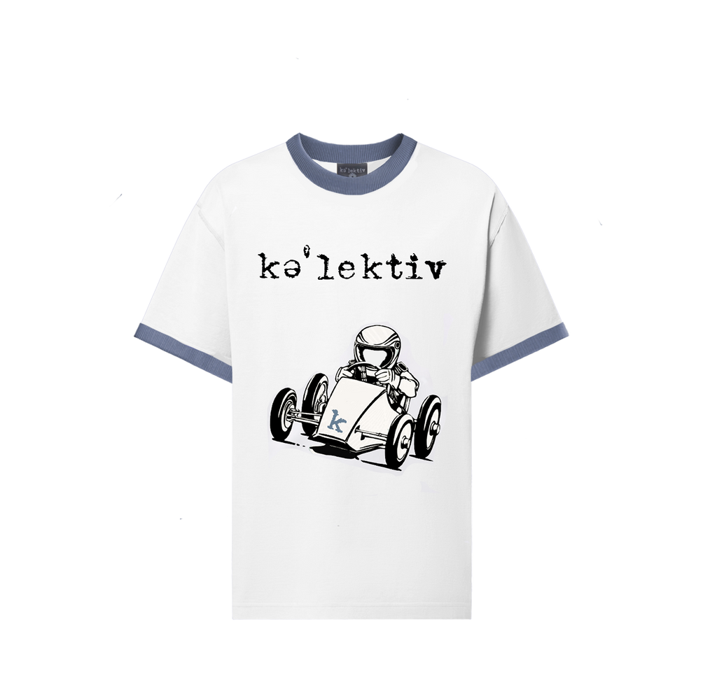 Kids WhiteGrand Prix Tee