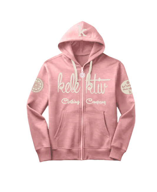 Adult Mauve Colored Hooded Sweatshirt