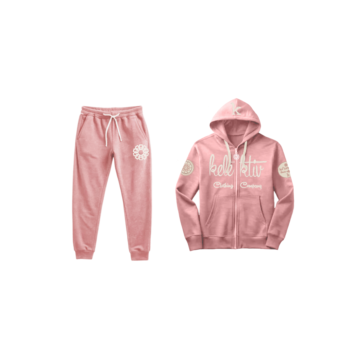 Adult Mauve Colored Jogger Set