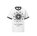Adult White Tee With Motif Print