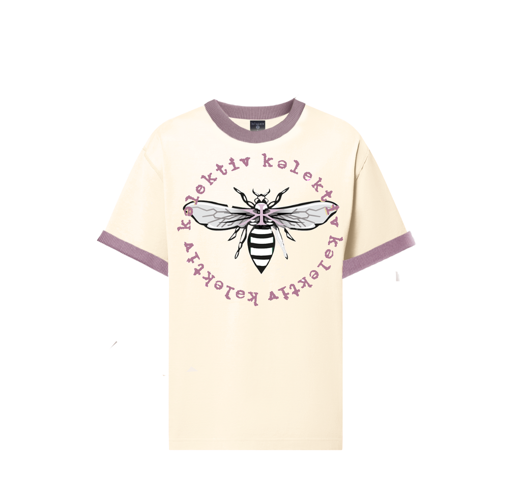 Kid's Mauve Bee Tee