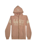 Adult Mauve Colored Hooded Sweatshirt