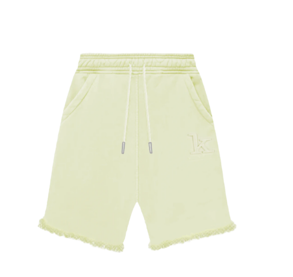 Kid's Yellow Jogger Shorts