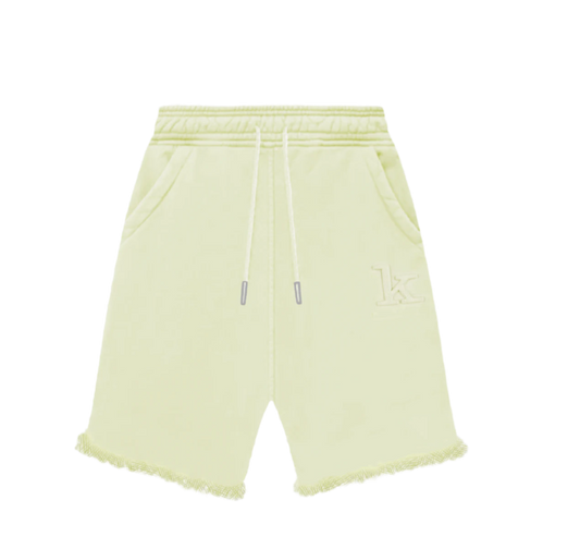 Kid's Yellow Jogger Shorts